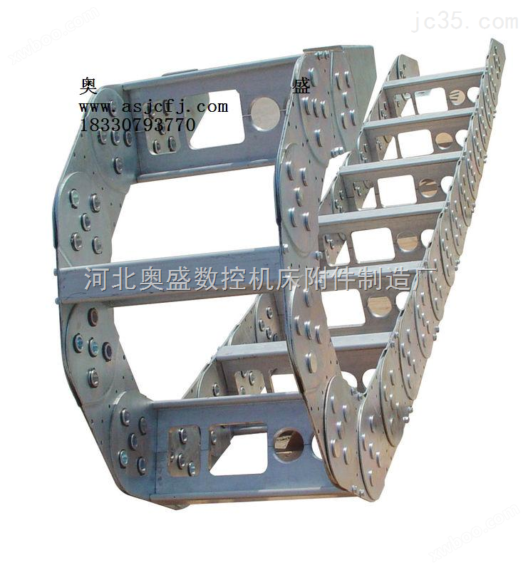 承德钢制拖链加工商  衡水桥式钢制拖链  邯郸钢制拖链哪个厂家价格低
