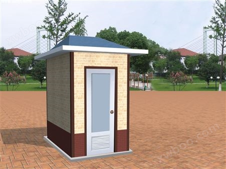 免水型单个生态环保厕所