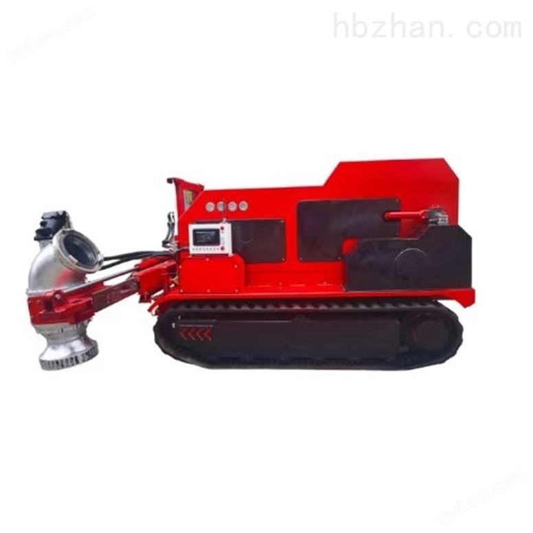 履带式消防应急供排水机器人防汛水泵
